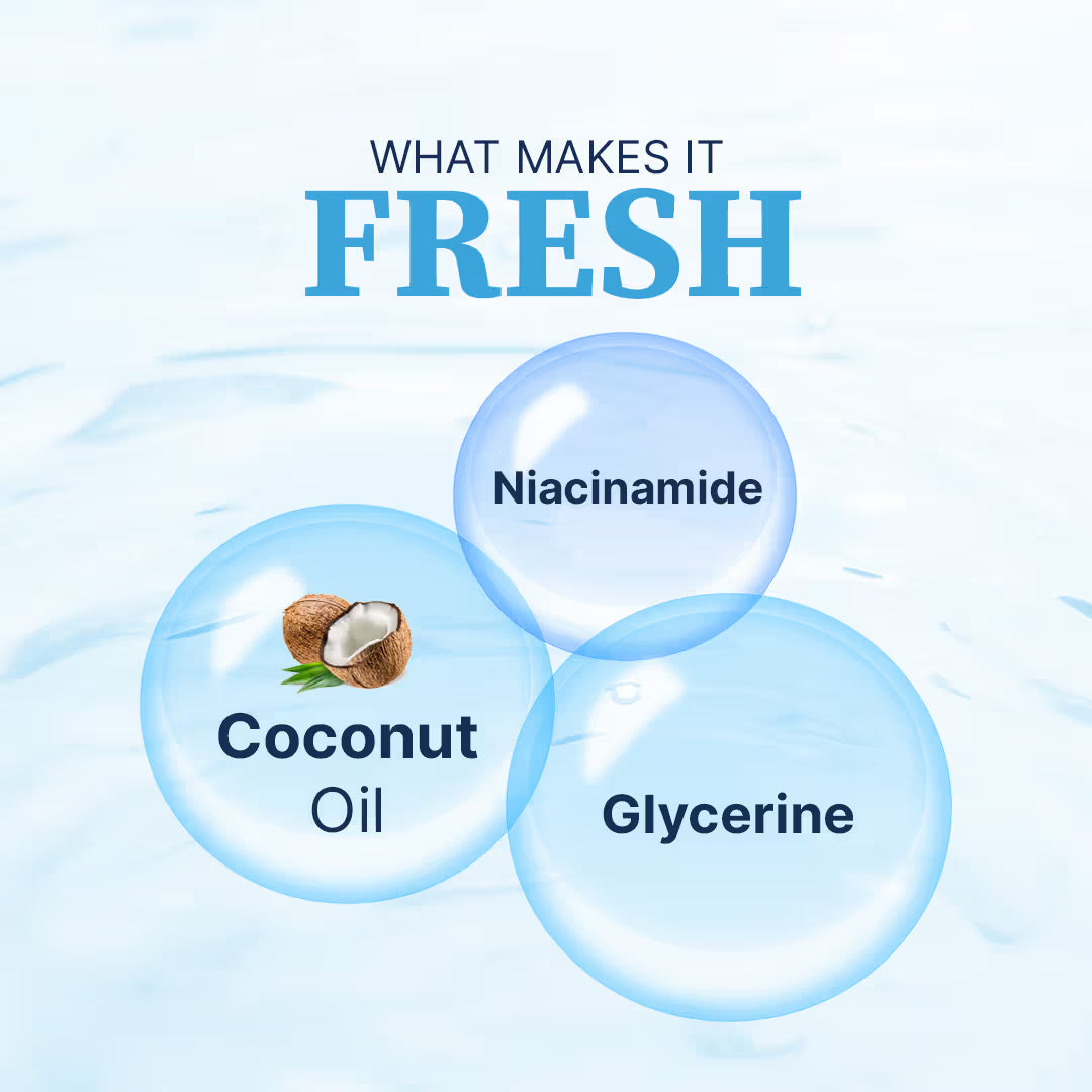 Hydra Glow Skincare Natural Face Cleanser Makeup Remover Deep Cleanser (100ml)