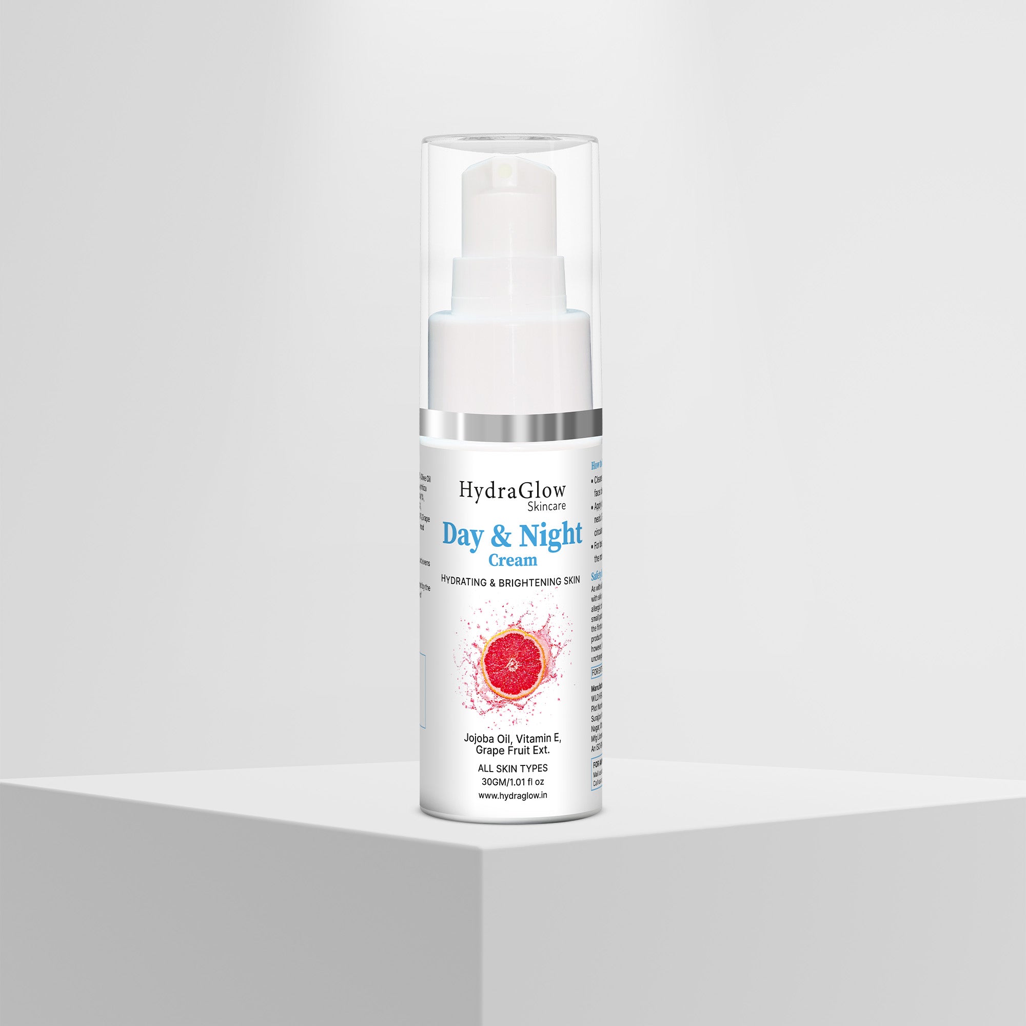 Hydra Glow Skincare Day & Night Hydrating Skin Brightening Cream (50g)