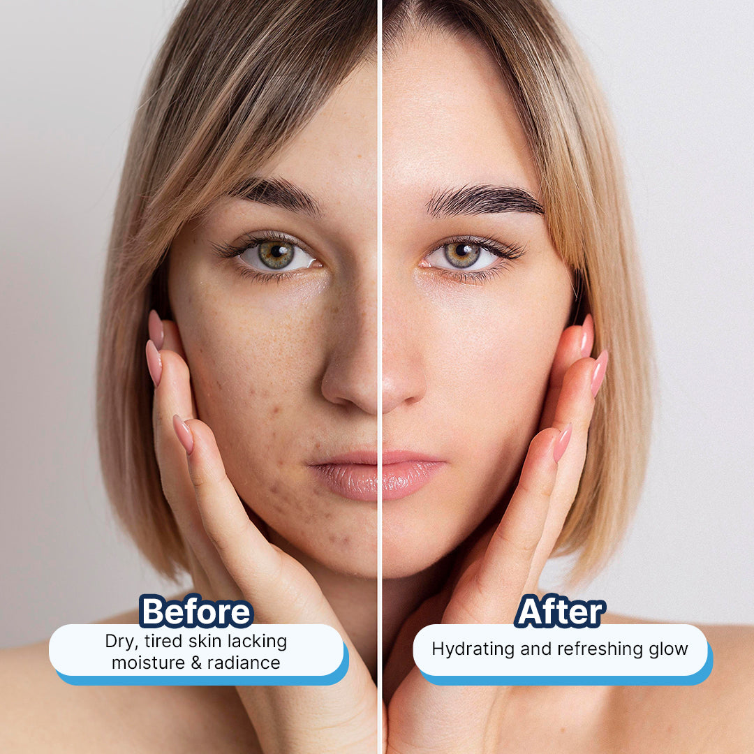 Hydra Glow Skincare Natural Face Scrub Skin Polisher (60ml)